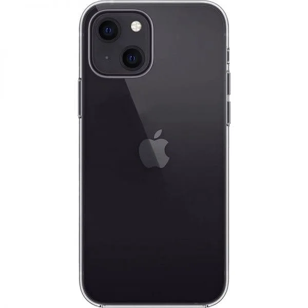 Apple iPhone 14 Stevige Transparant TPU Achterkant hoesje 2mm
