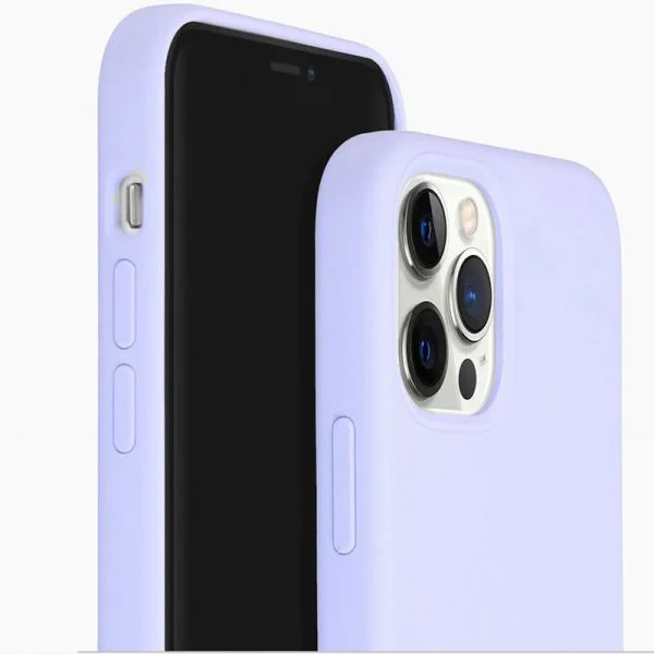 Apple iPhone 15 Pro Max PU Leer Magsafe Licht Paars Hoesje