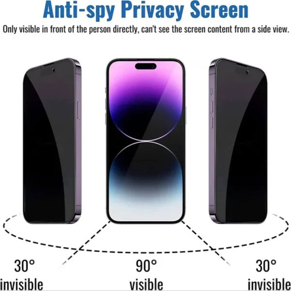 Apple iPhone 14 Gorilla 6D Privacy Glass Screen Protector (kopie)