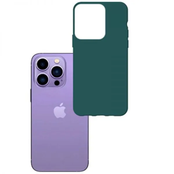 Apple iPhone 14 Pro Max groen TPU Achterkant hoesje