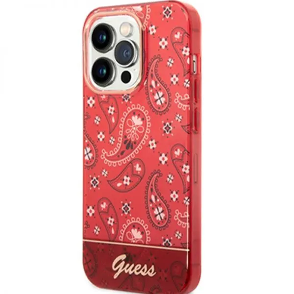 Guess Rood hoesje Apple iPhone 14 Pro Max