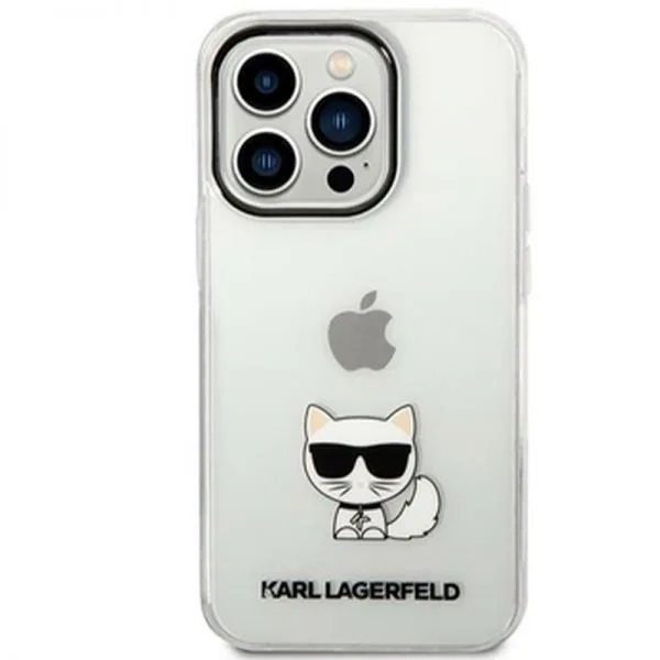 Karl Lagerfeld Transparant achterkant Apple iPhone 14 Pro