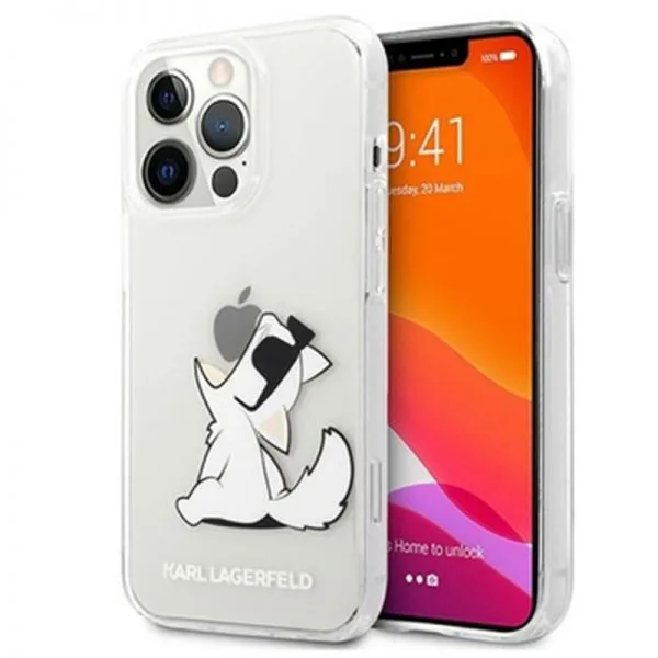 Karl Lagerfeld Transparant achterkant Apple iPhone 14 Pro