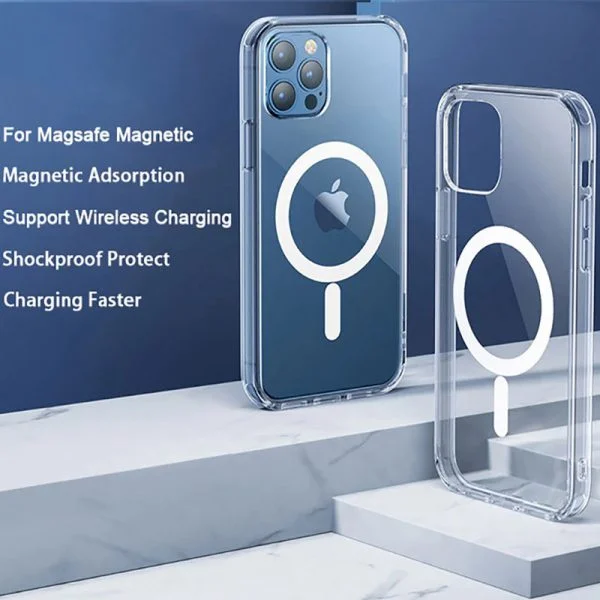 Apple iPhone 11 MagSafe Transparant achterkant hoesje