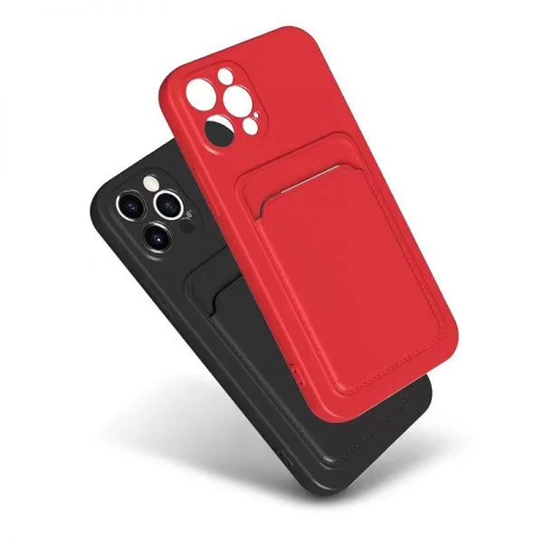 Apple iPhone 11 Pro Luxe achterkant TPU hoesje met Pasjes