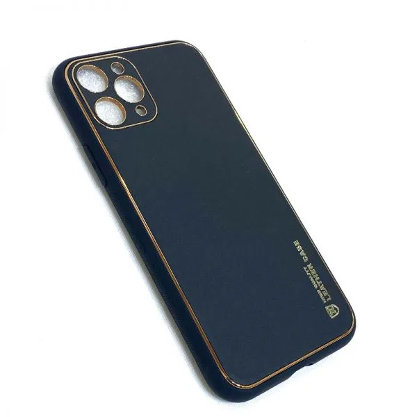 Apple iPhone 11 Pro Back Cover Luxe High Quality Leather Case hoesje