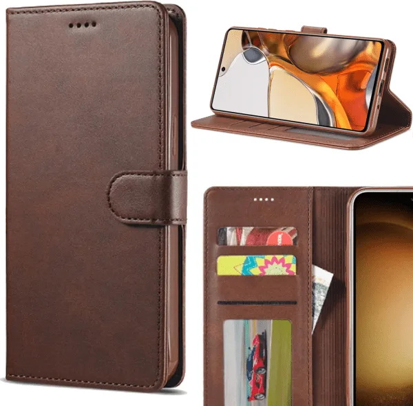Samsung Galaxy S25 Plus Boek Case – Donker Blauw