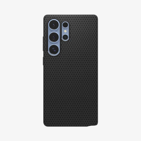 Samsung Galaxy S25 Spigen Liquid Air – achterkant hoesje – Zwart
