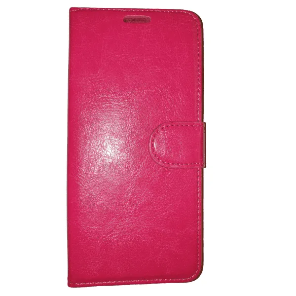 Samsung Galaxy A10/M10 Bookcase roze hoesje met extra vakjes voor pasjes en brief geld