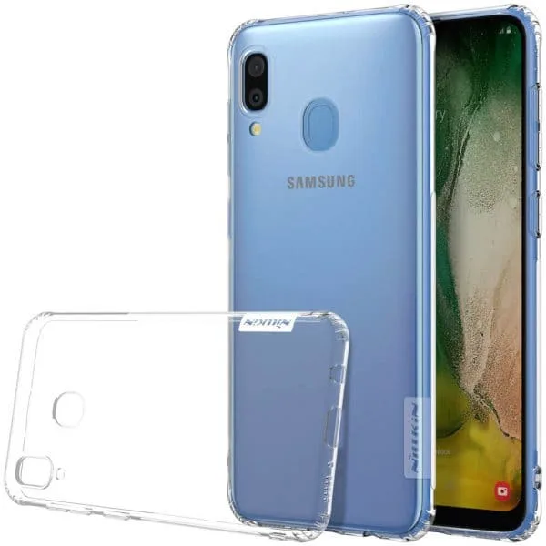 Samsung Galaxy A20/M20 Silicone transparant Nillkin back cover antishock extra stevige hoesje - Image 6