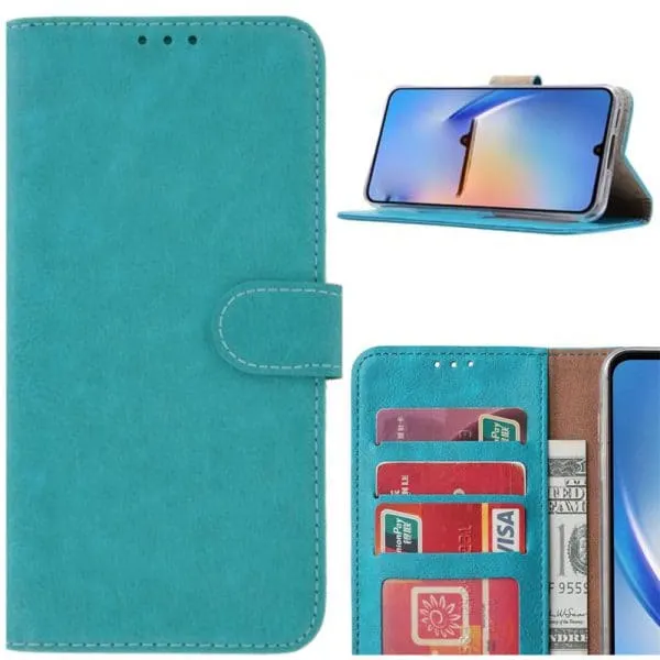 Samsung Galaxy S25 Ultra Boek Case – Turquoise