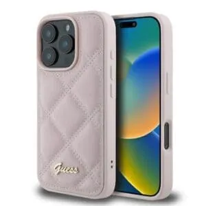 Guess Hoesje Voor iPhone 16 Pro Max – Roze